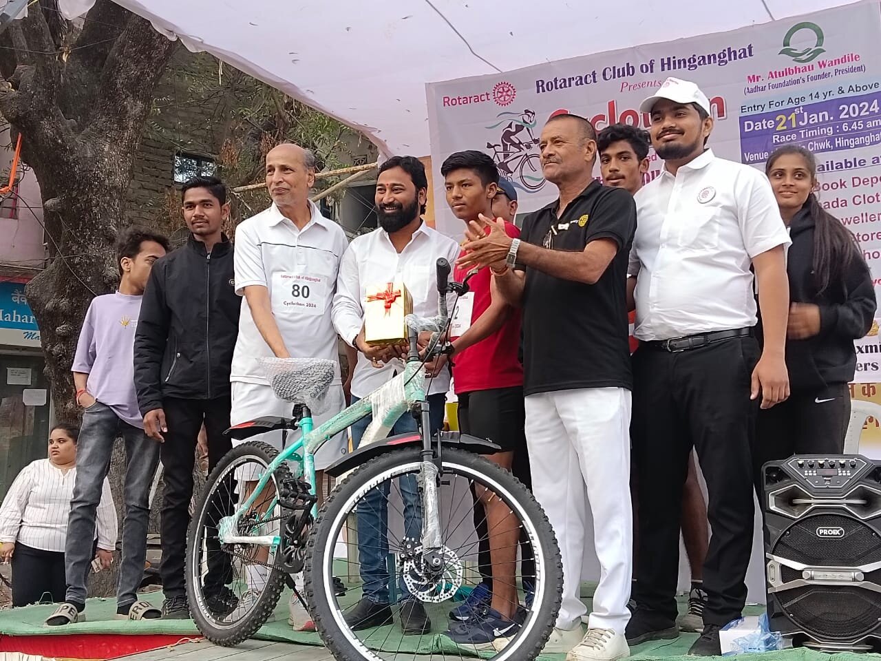 STV News | रोटरॅक क्लब ऑफ हिंगणघाट द्वारा भव्य सायकल मॅरेथॉन (स्पर्धा)