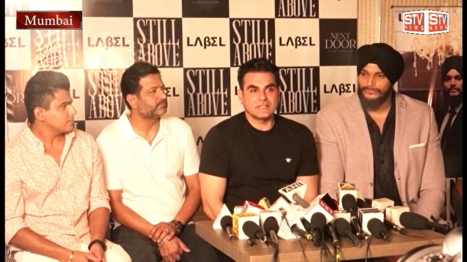 STV News | Arbaaz Khan at Label18 Launch | Kartik Khanna, Abhishek Soni, Shanky Singh Debut Song All Abov